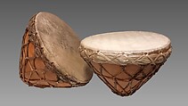 Nagara, Clay, hide, goatskin?, Indian